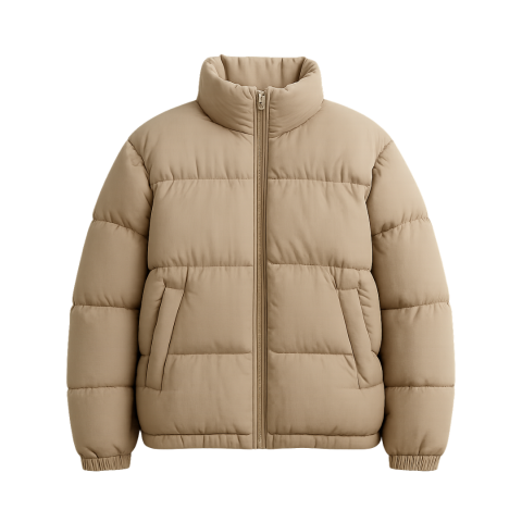 Lyserød vinterjakke 